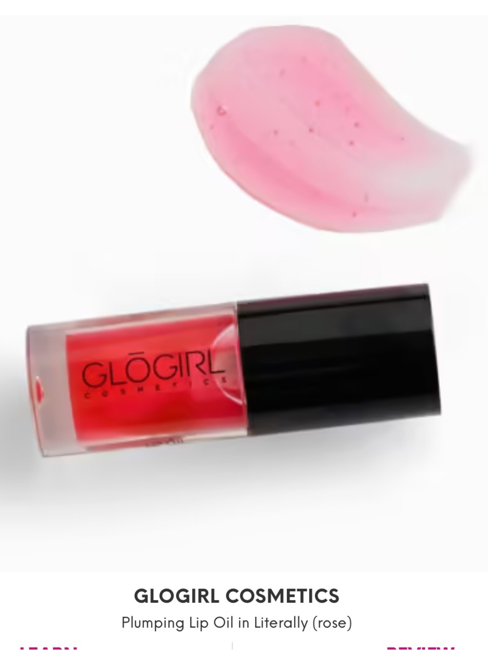Plumping Lip Oil in Rose